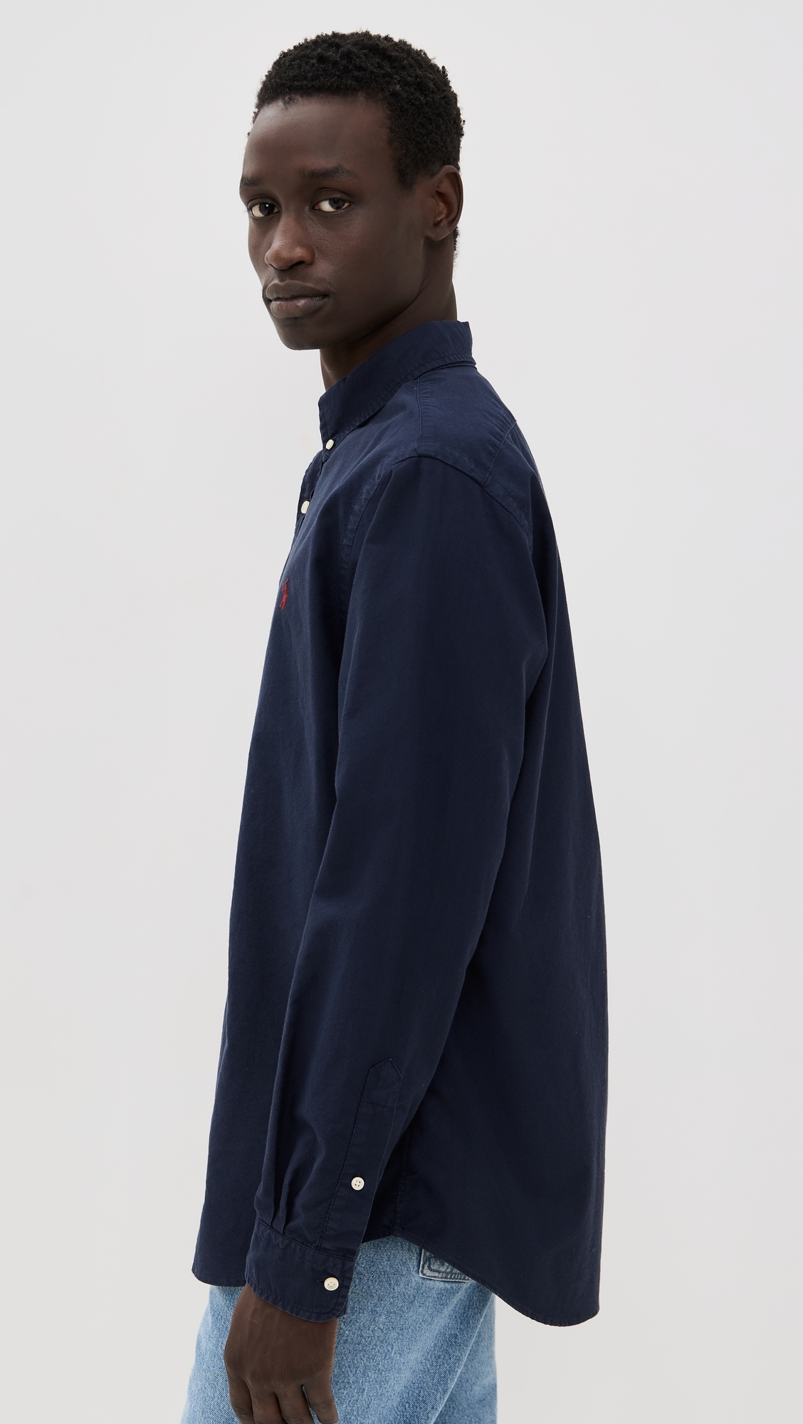 Classic Fit Garment Dyed Oxford