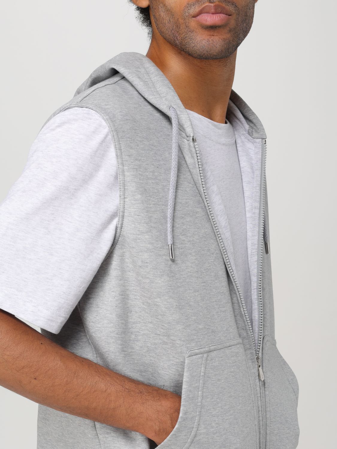 Sweatshirt Men color Grey
