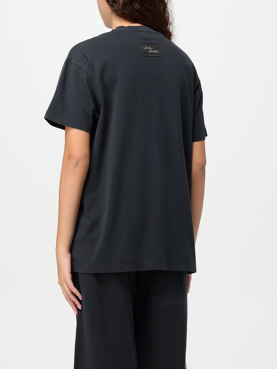 Fries-appliqué t-shirt - Black