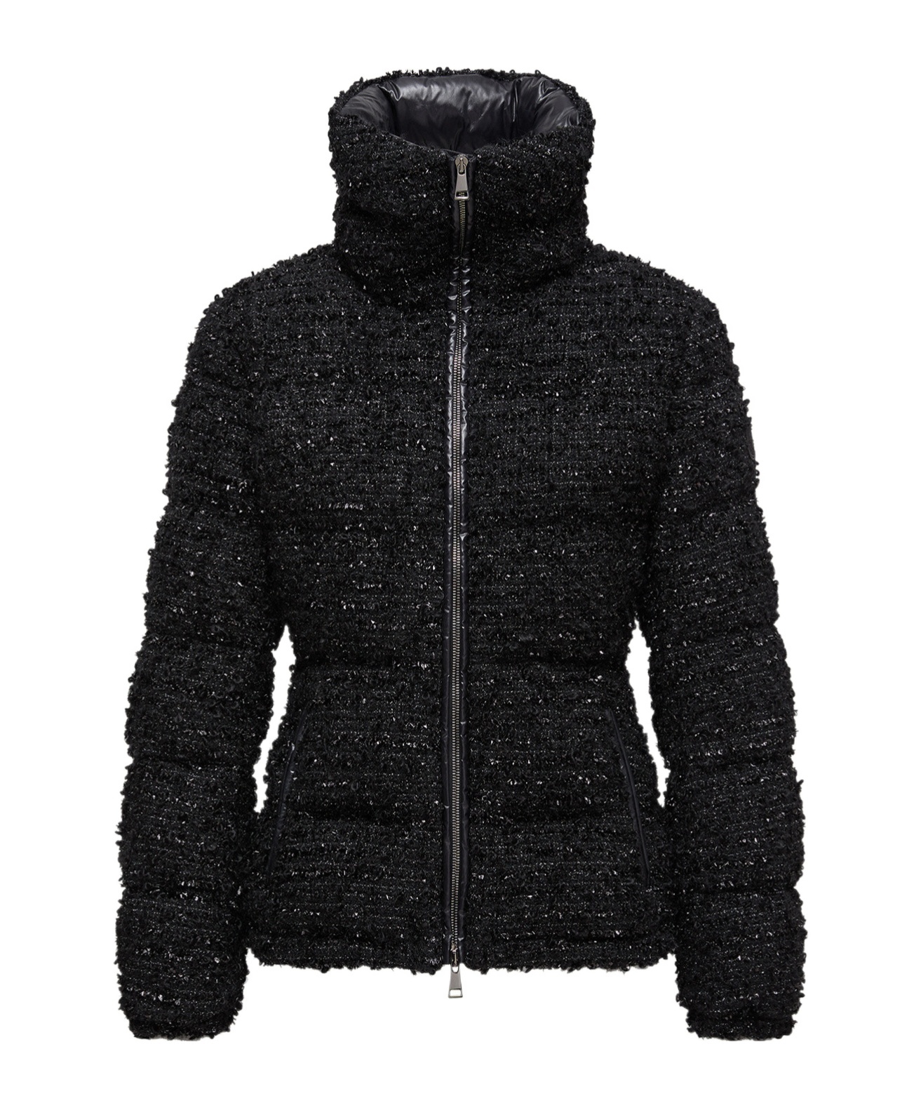 Urbel Tweed Short Down Jacket