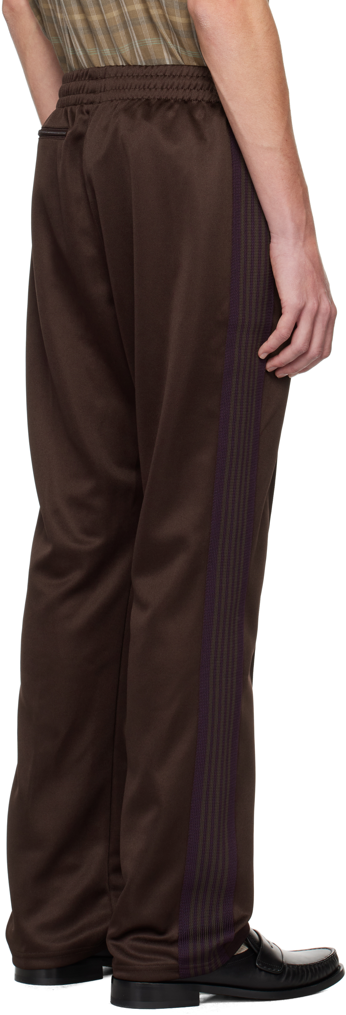 NEEDLES Brown Narrow Track Pants