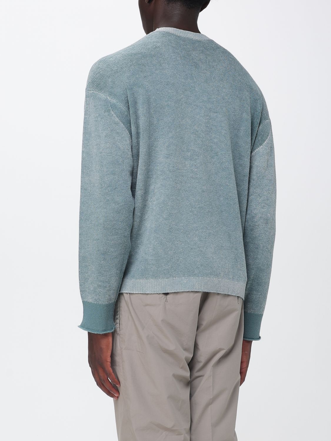 Sweater Men color Gnawed Blue