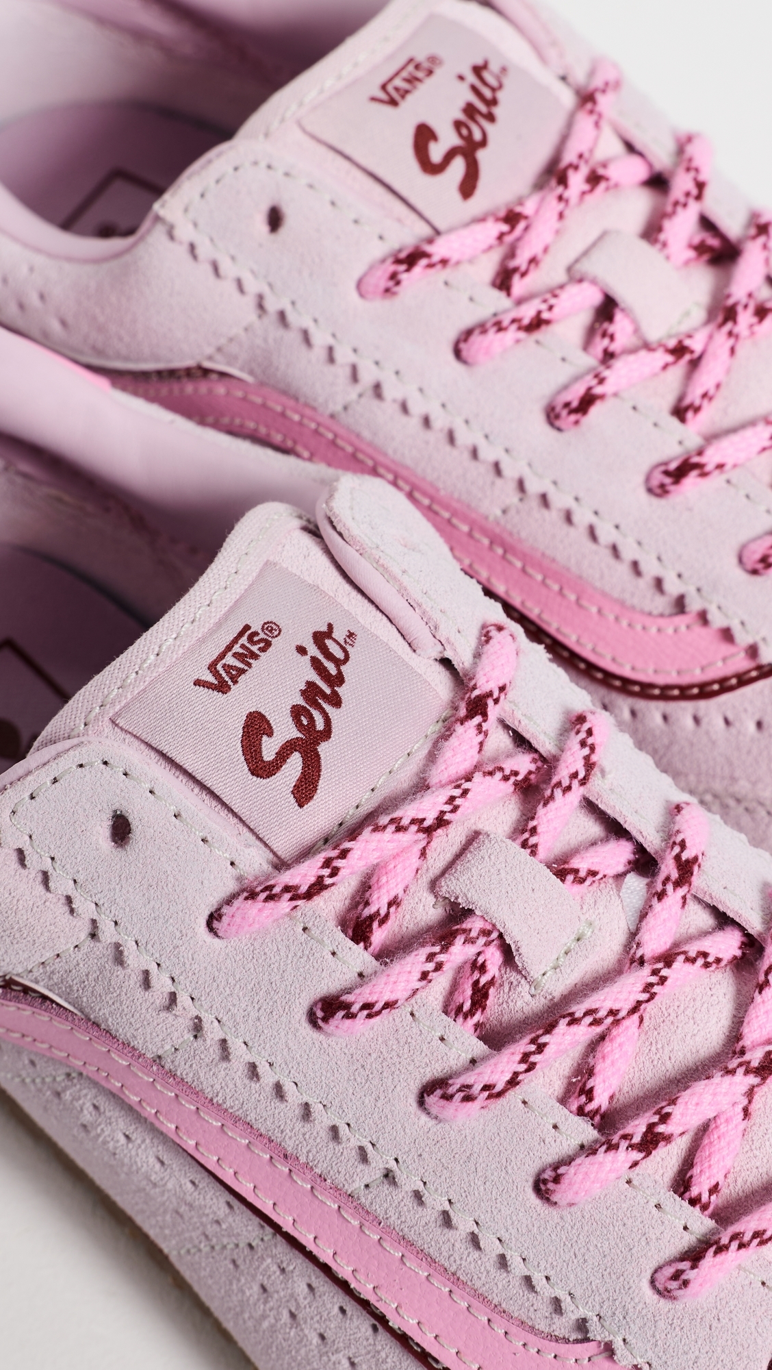 Super Low Pro Sneakers Laces Pale Petal Pink W