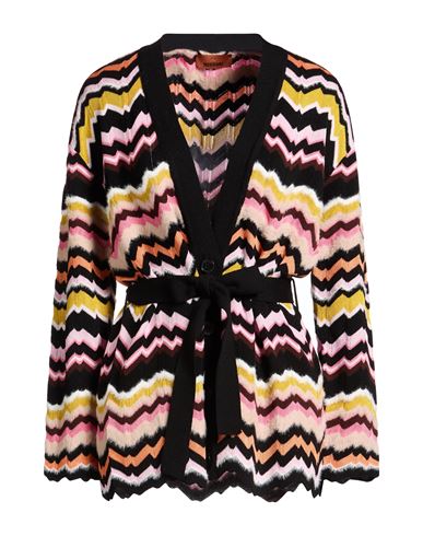 Woman Cardigan Pink Size 6 Viscose, Wool, Polyamide