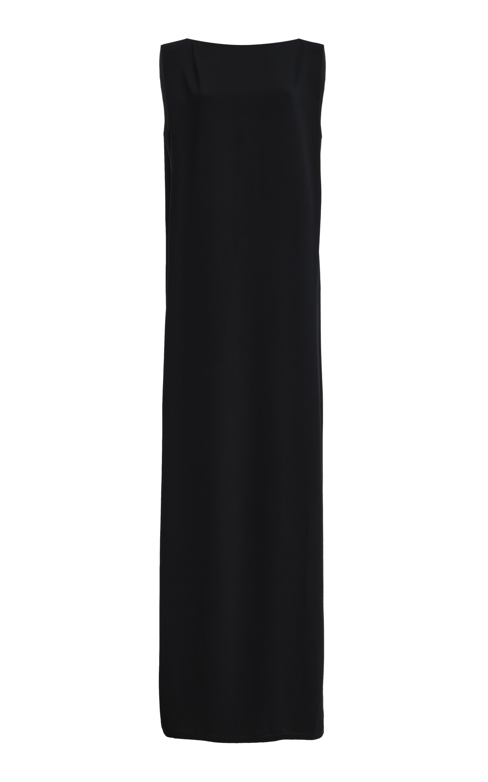 Exclusive Crepe Boat-Neck Gown - Moda Operandi