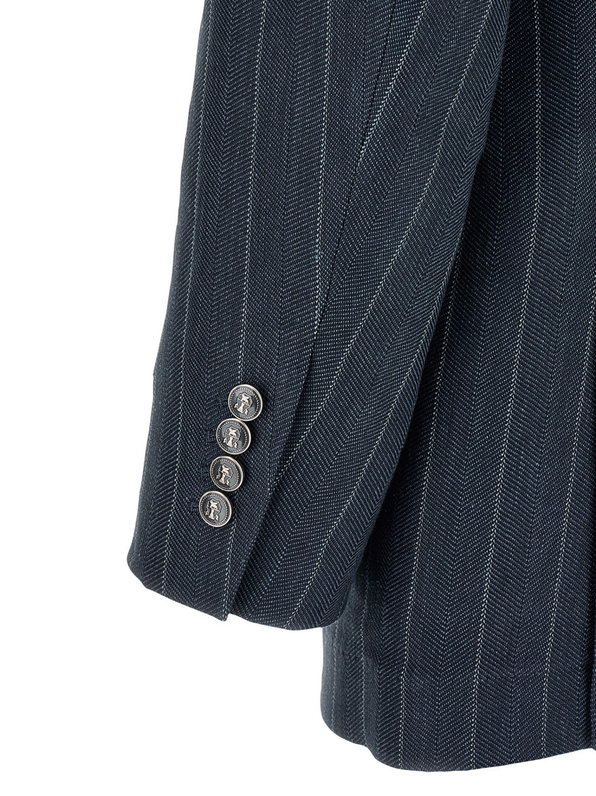 Chalk-stripe Blazer