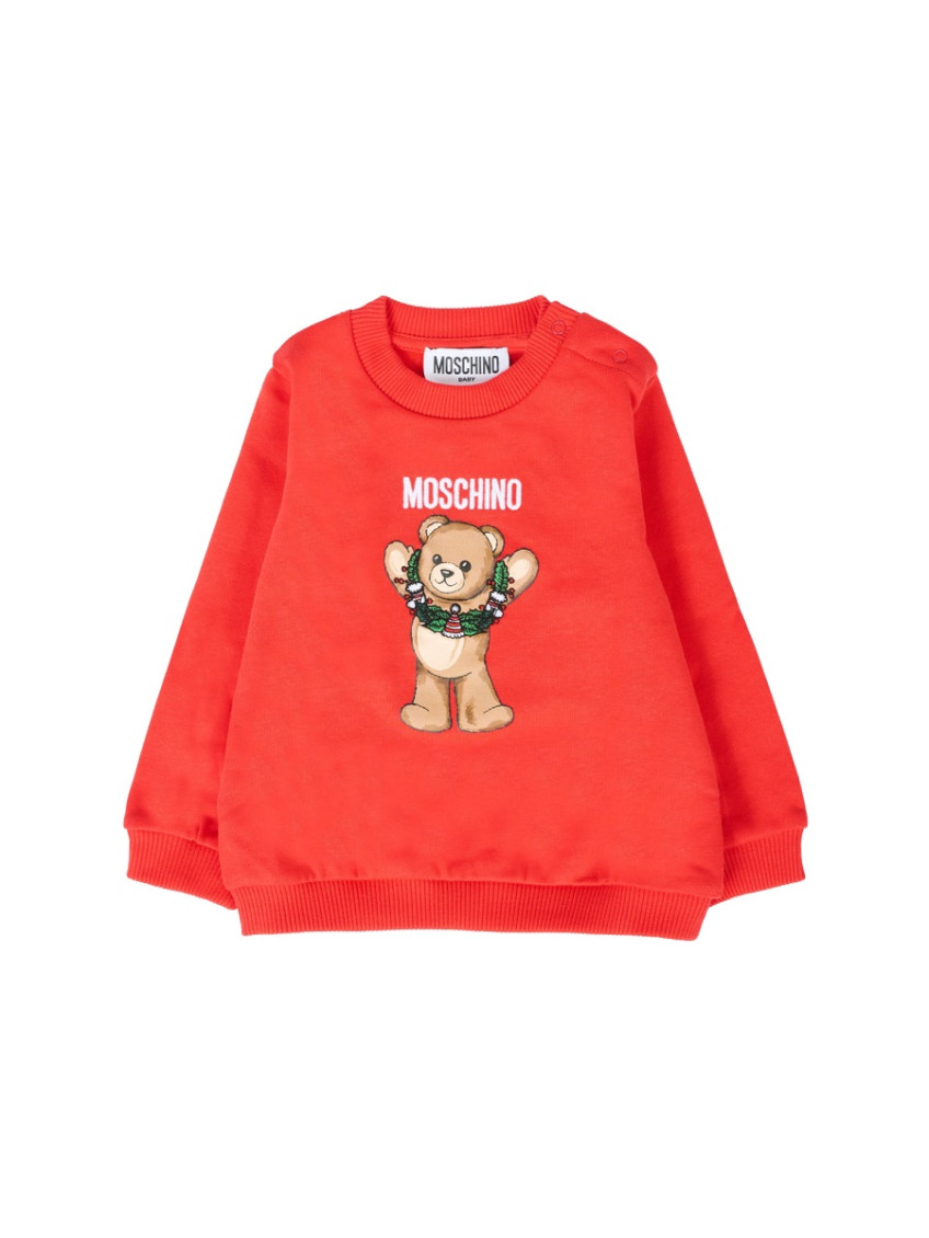 Babies Red Graphic Sweatshirt