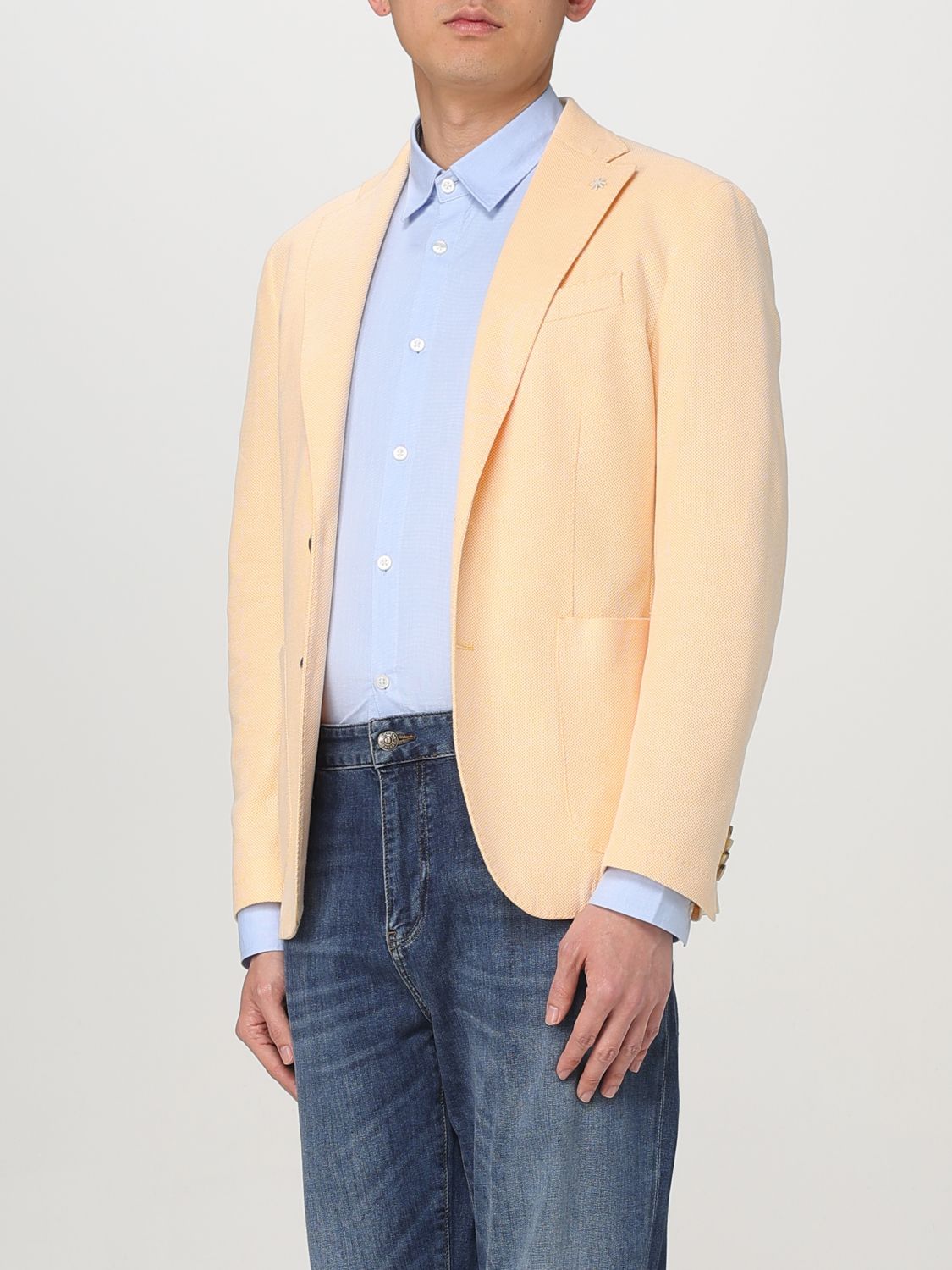 Blazer MANUEL RITZ Men color Peach
