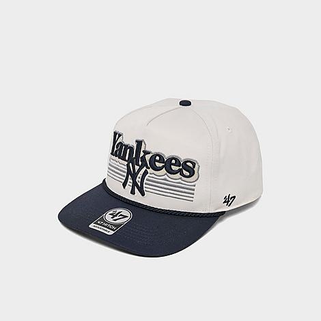 '47 New York Yankees MLB HITCH Snapback Hat in Sandstone/Navy