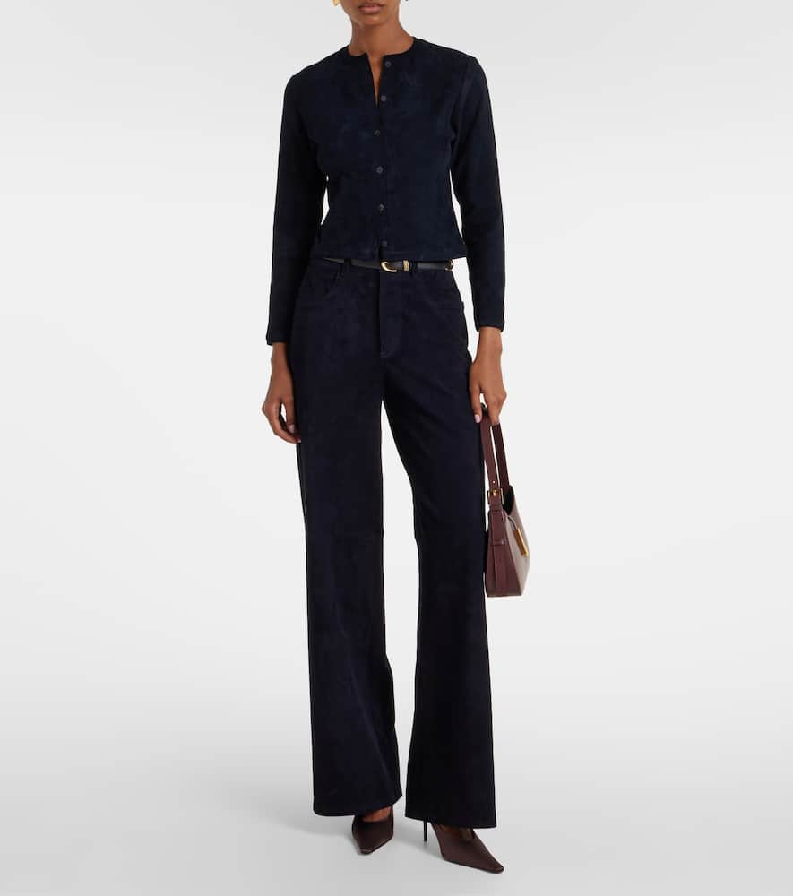 Astrid 24 suede cardigan