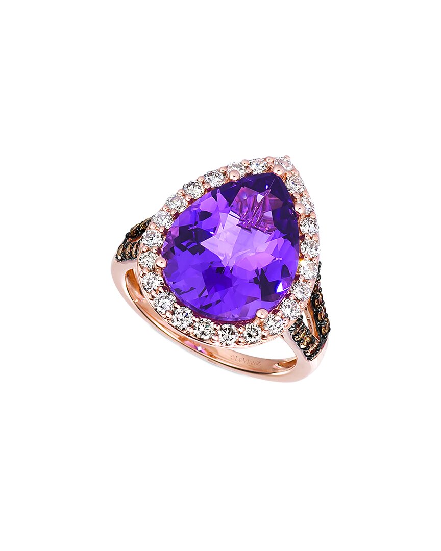 Le Vian Periwinkle 14K 7.17 Ct. Tw. Diamond & Amethyst Ring