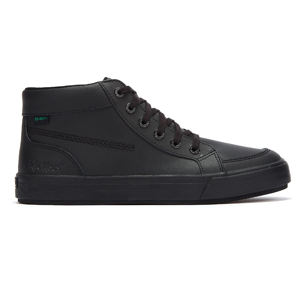 Kickers Tovni Hi Men's Black Leather Trainer