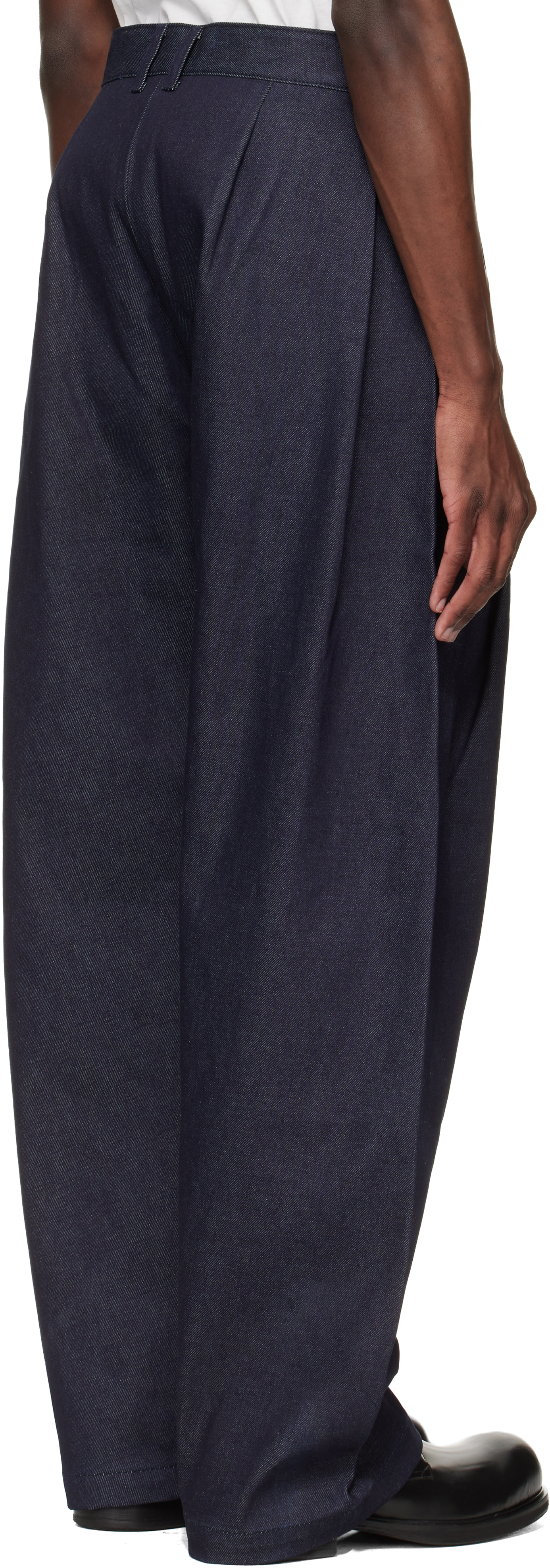 Navy 440 Bermuda Jeans