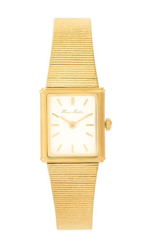 Heaven Mayhem Bella Watch in Metallic Gold