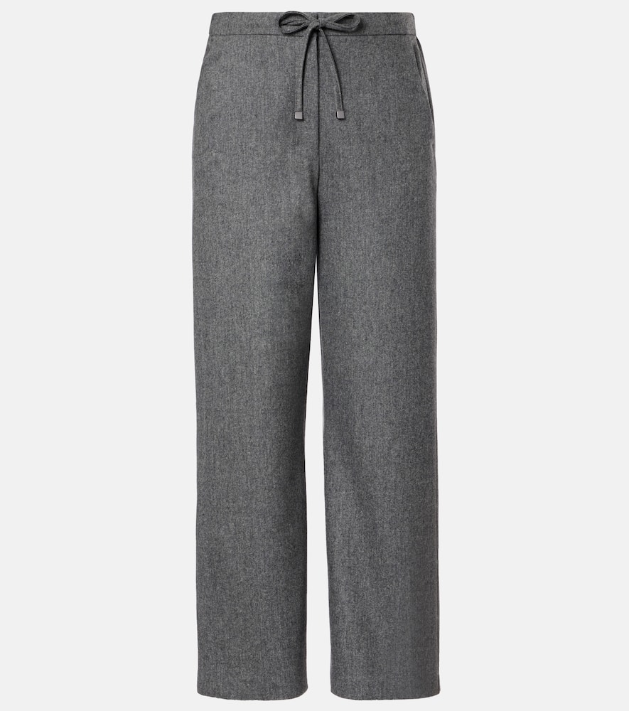 Floria virgin wool straight pants