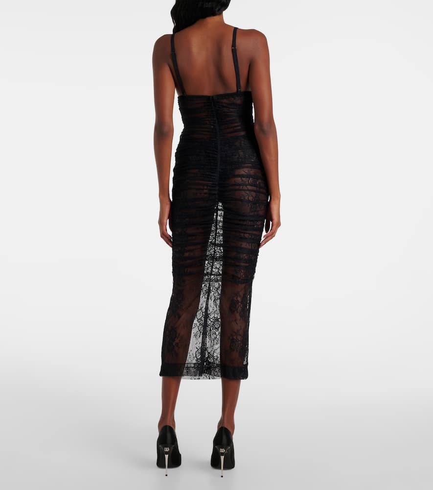 Lace slip dress