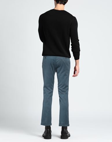 Man Pants Slate blue Size 30 Lyocell, Cotton, Elastane