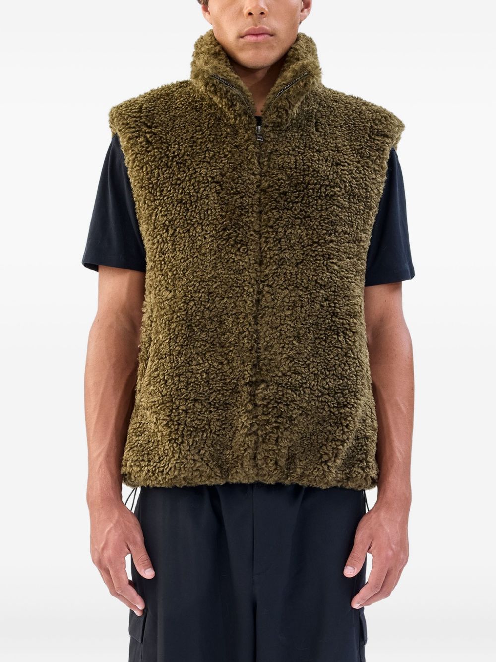 Fleece vest - Green