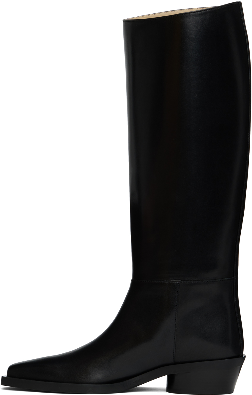 Proenza Schouler Black Bronco Boots