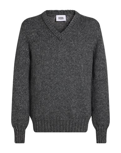 Man Sweater Grey Size 40 Wool, Polyamide, Alpaca wool