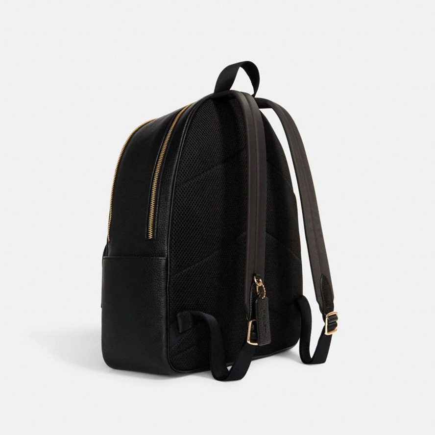 Coach Women's Large Court Backpack (Black)