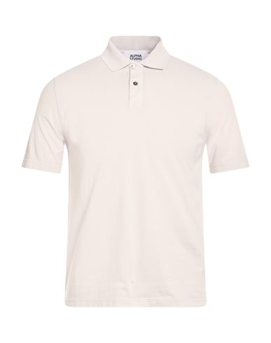 Man Polo shirt Light grey Size 36 Cotton