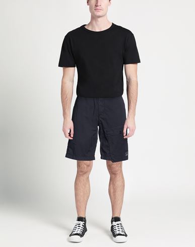 C. p. Company Man Shorts & Bermuda Shorts Midnight blue Size 26 Cotton, Elastane
