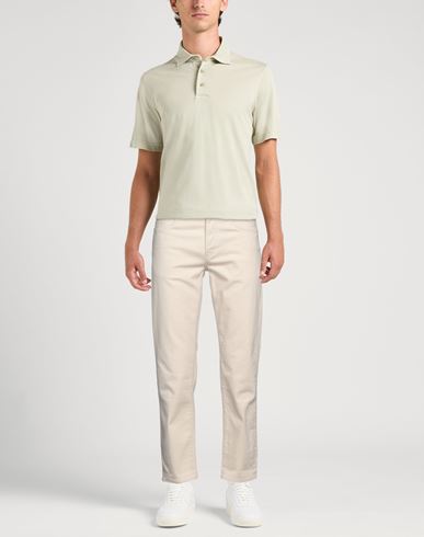Department 5 Man Jeans Ivory Size 31 Cotton, Elastane