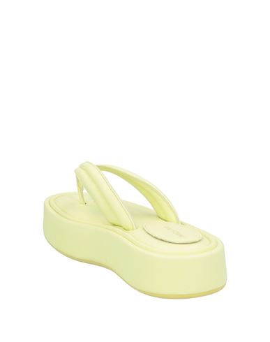 Woman Thong sandal Light yellow