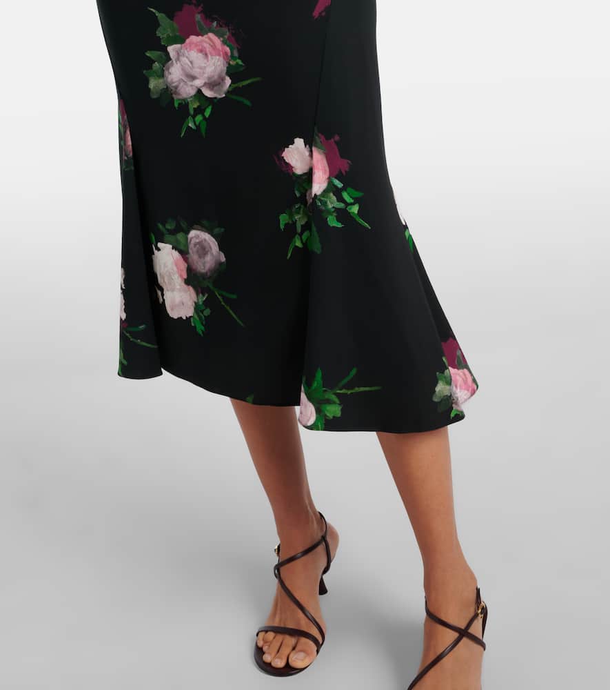 Floral midi dress