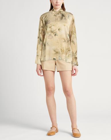 Forte_forte Woman Shirt Sand Size 2 Viscose, Cupro