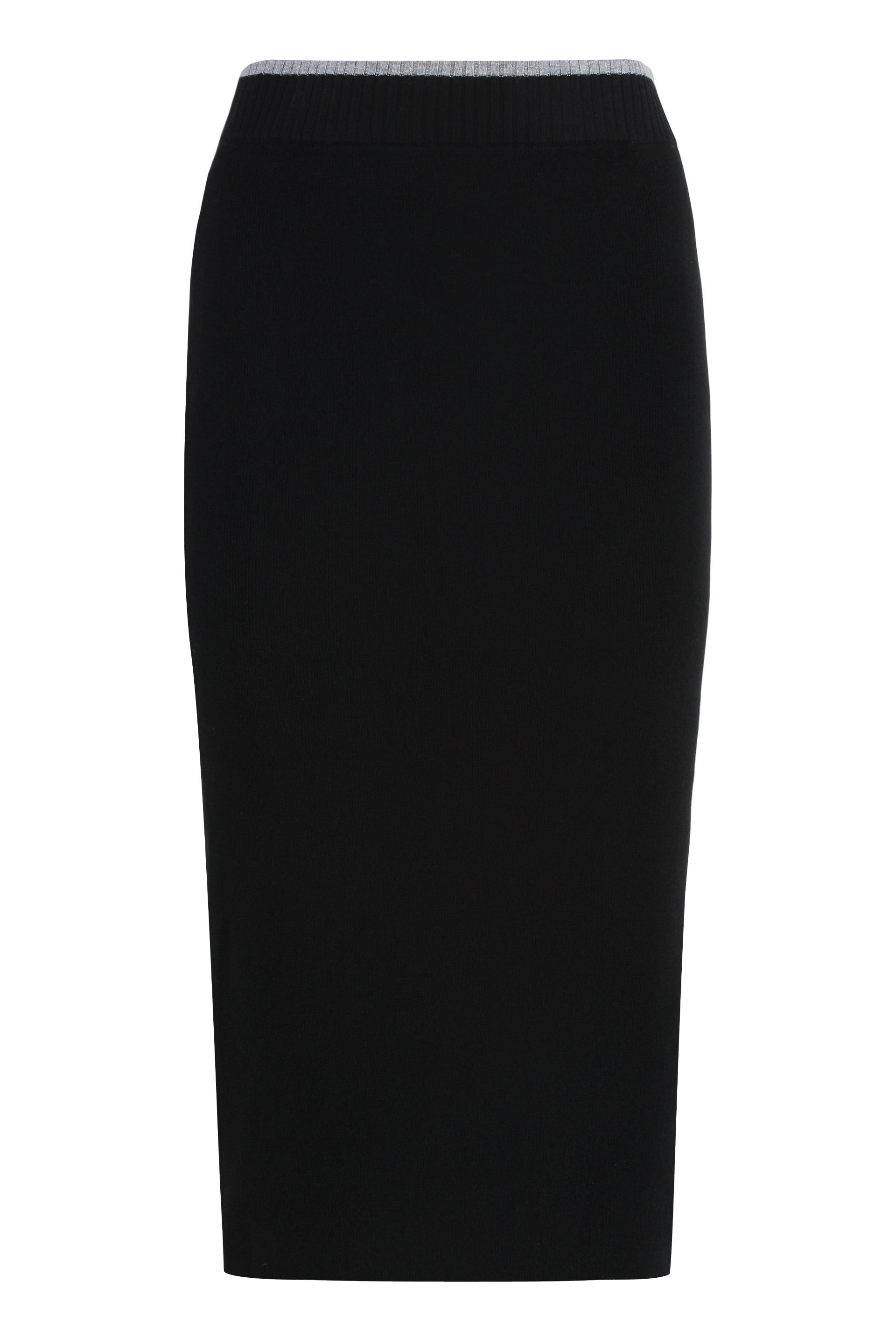 Nuova Guinea Ribbed Knit Skirt