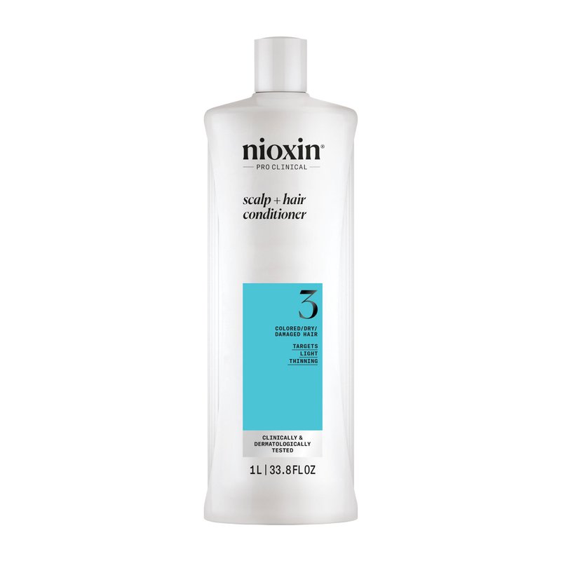 Nioxin Sistema 3 - Acondicionador - Cabello Teñido y Dañado Con Debilitamiento Leve
