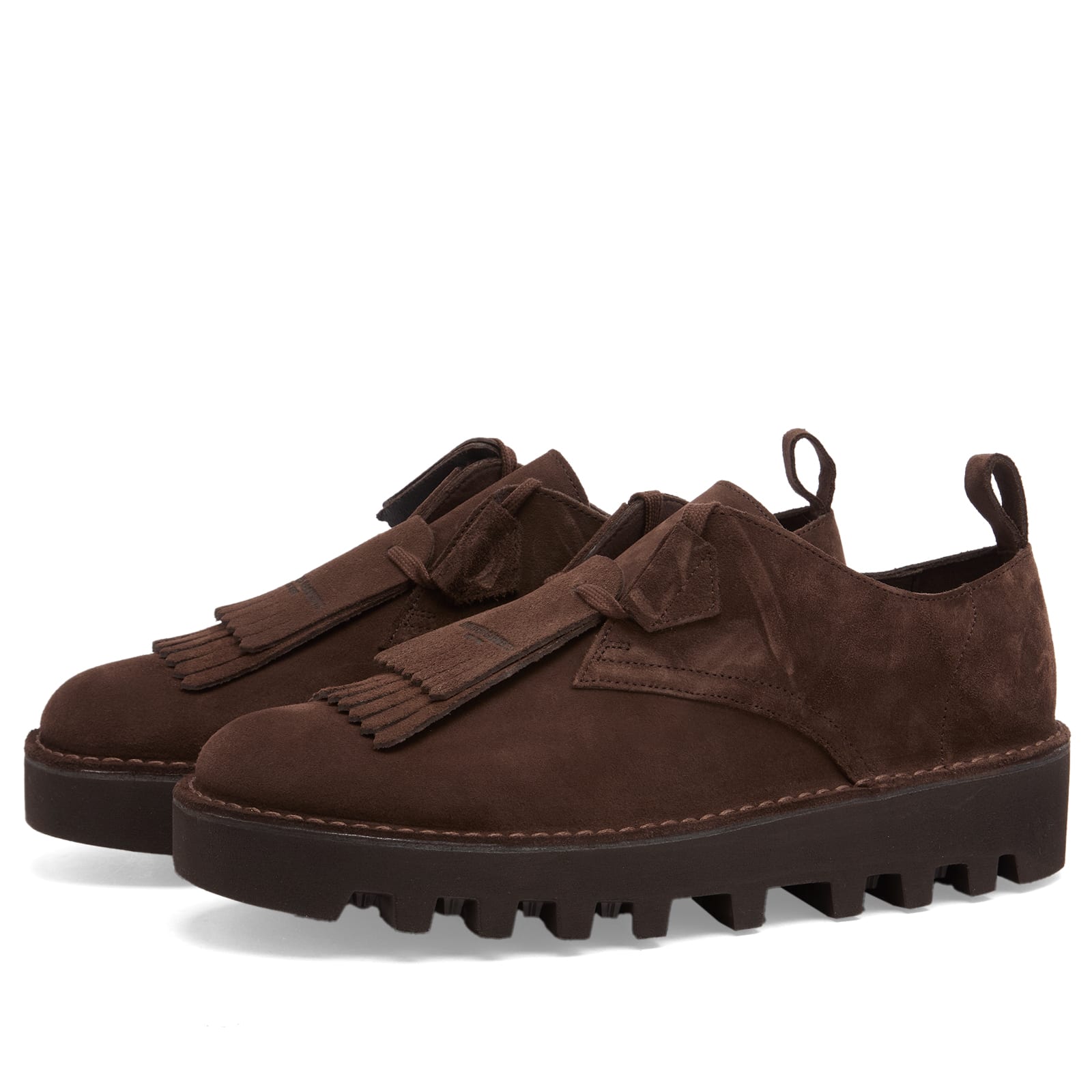 Men's x Engineered Garments Desert Khan Brown Suede