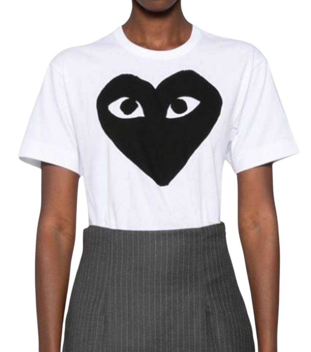 White Graphic Crew Neck T-Shirt