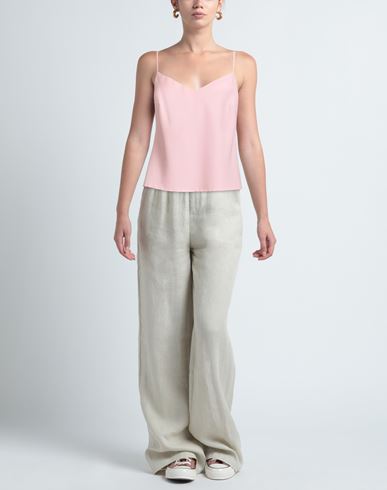 Woman Top Pink Size 10 Polyester, Elastane