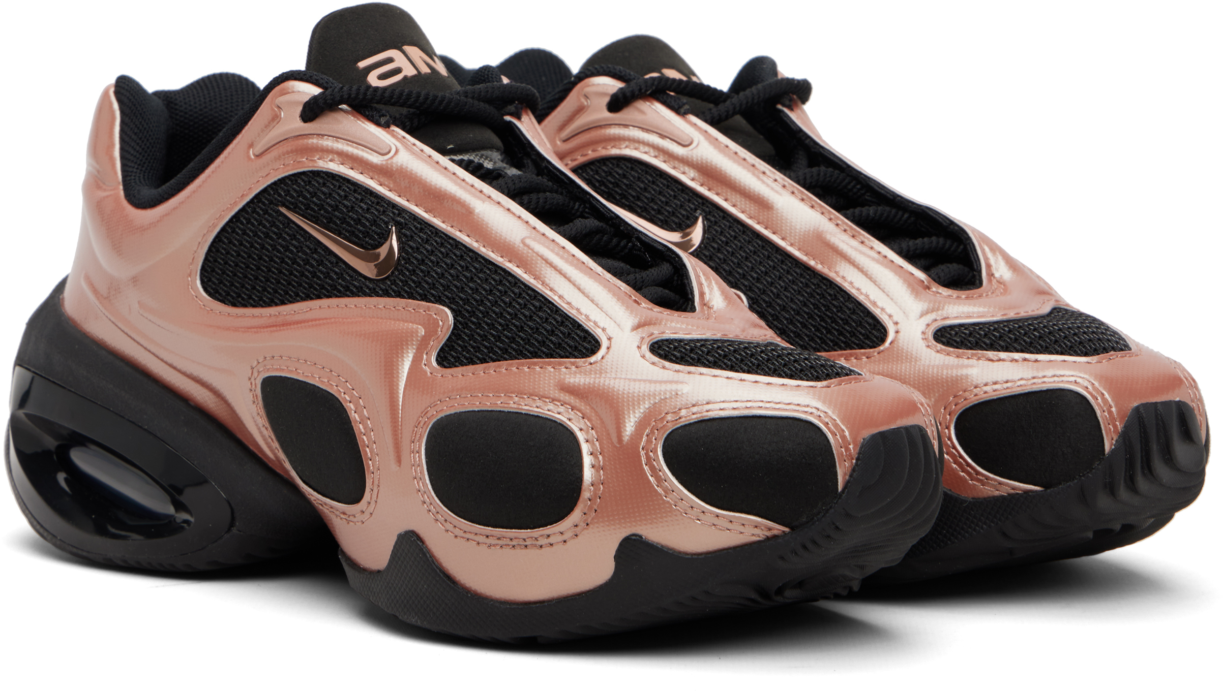 Black & Pink Air Max Muse Sneakers