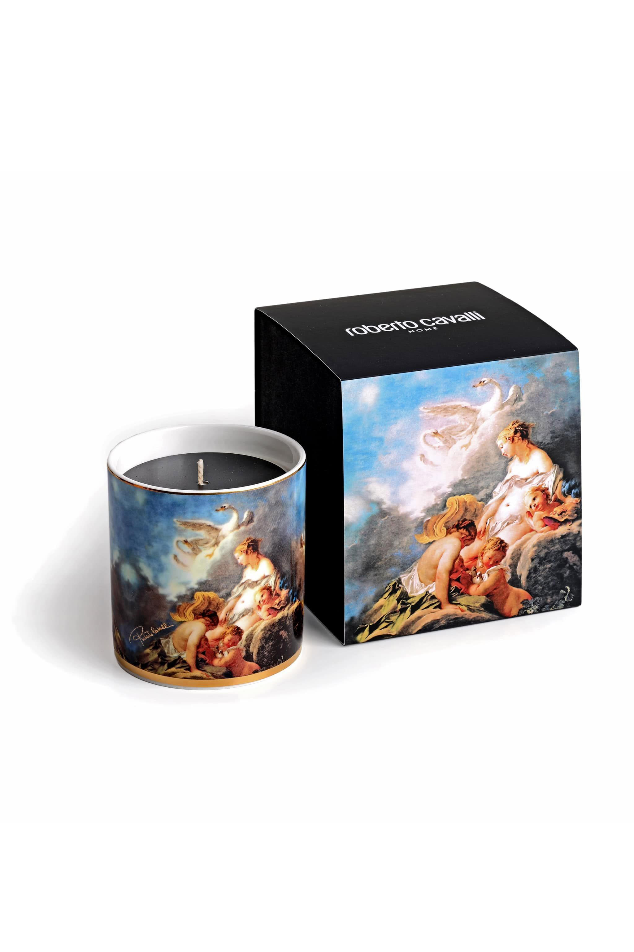 Wild Leda-print Scented Candle