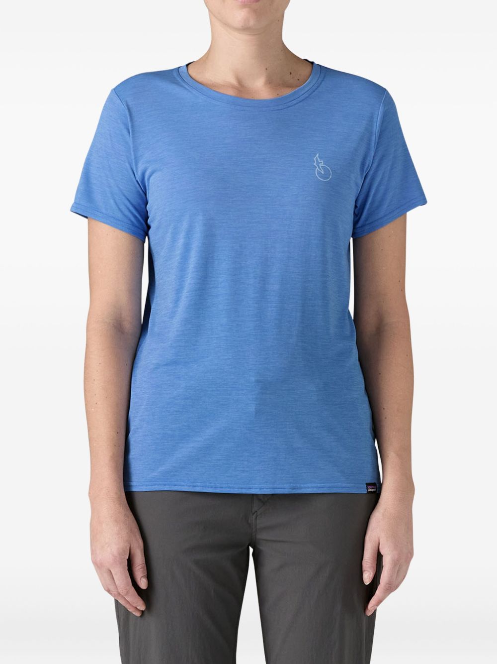 Graphic-print T-shirt - Blue