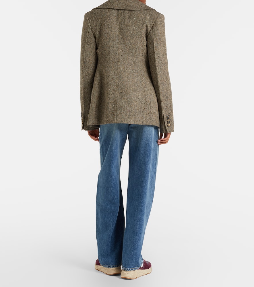 Cassie faded wide-leg jeans