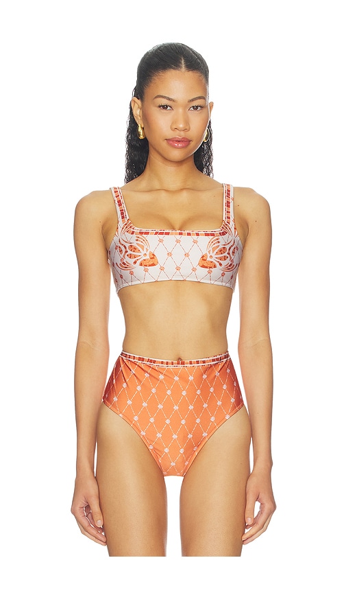Shani Shemer Lilia Bikini Top in Cream. - S also in XS