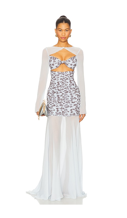 Sonya Moda Fariha Gown in Jardin De Flores.  XS also in L, S, XL/1X