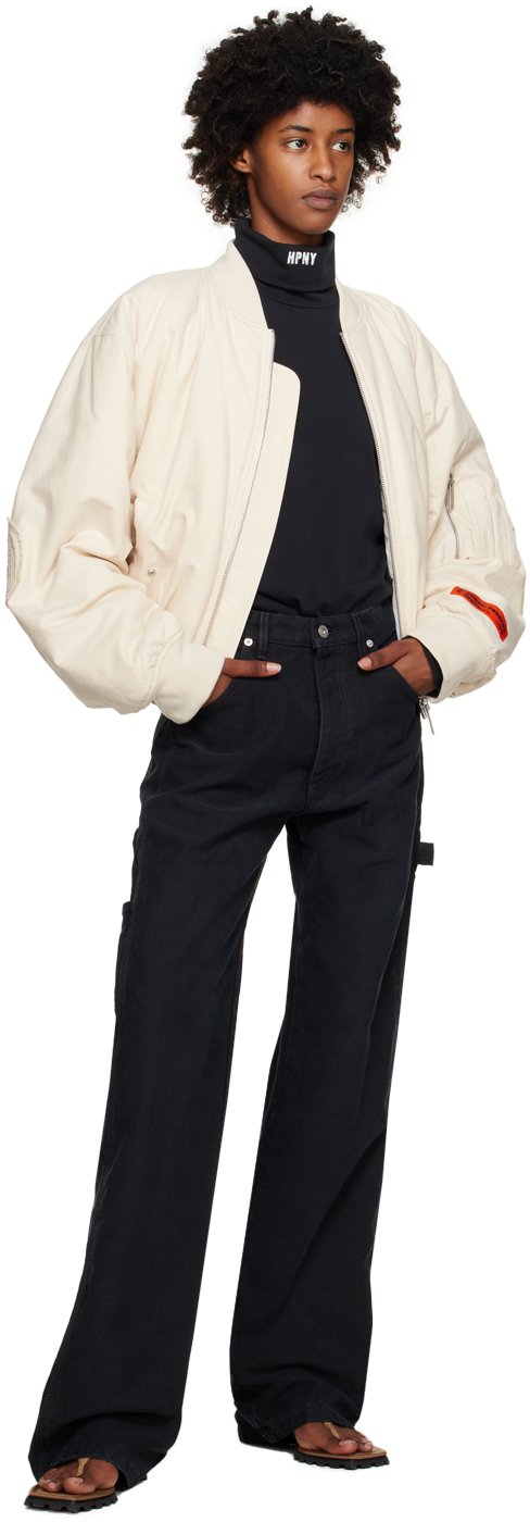 Black HPNY Turtleneck Top