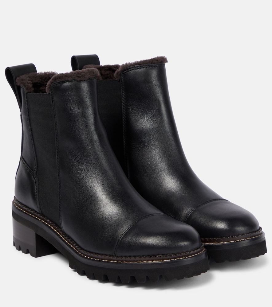 Mallory leather Chelsea boots