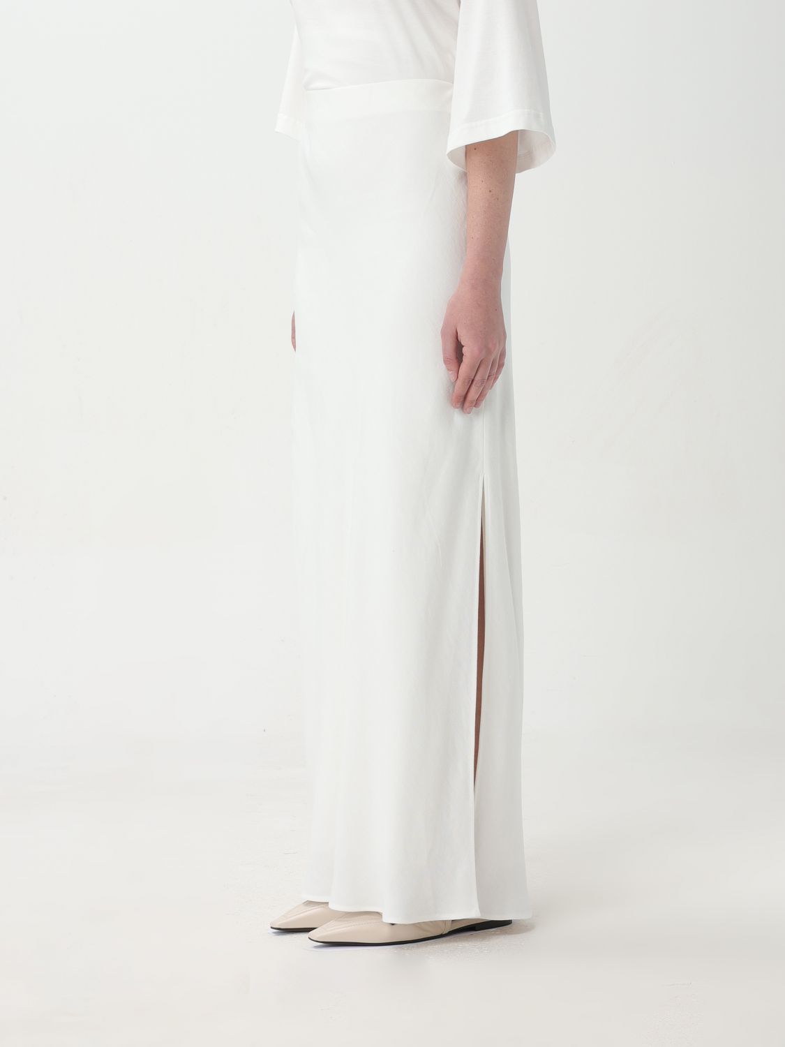 Skirt Woman color White