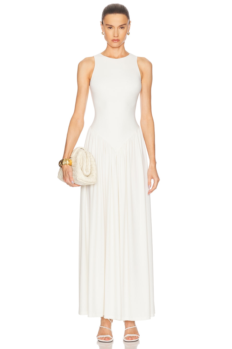 Anna October Arpha Maxi Dress in Ivory. L. Also in