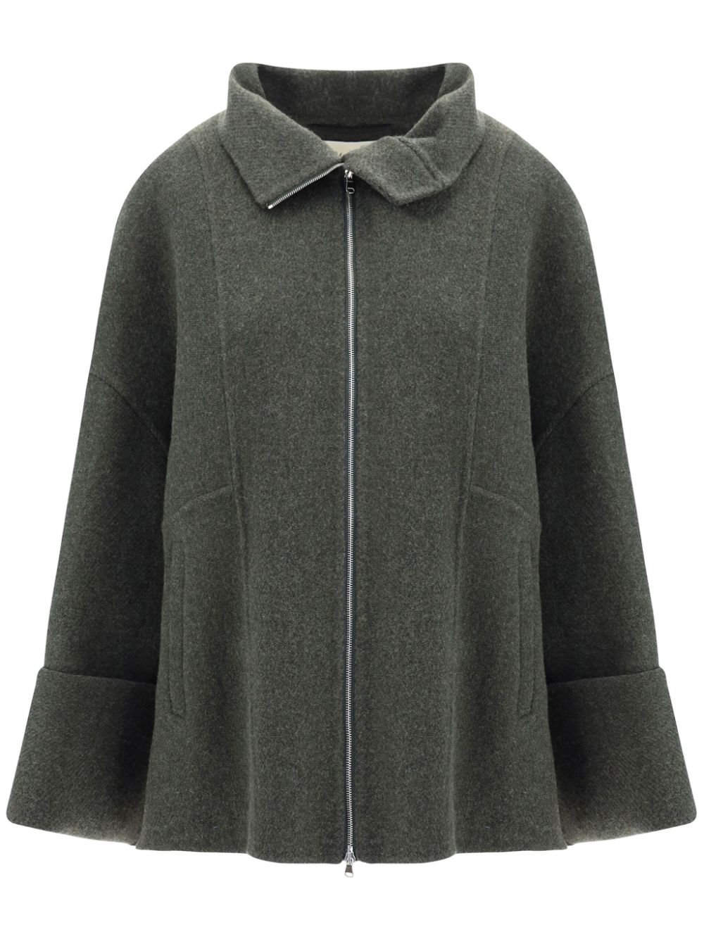 Knitted coat - Green