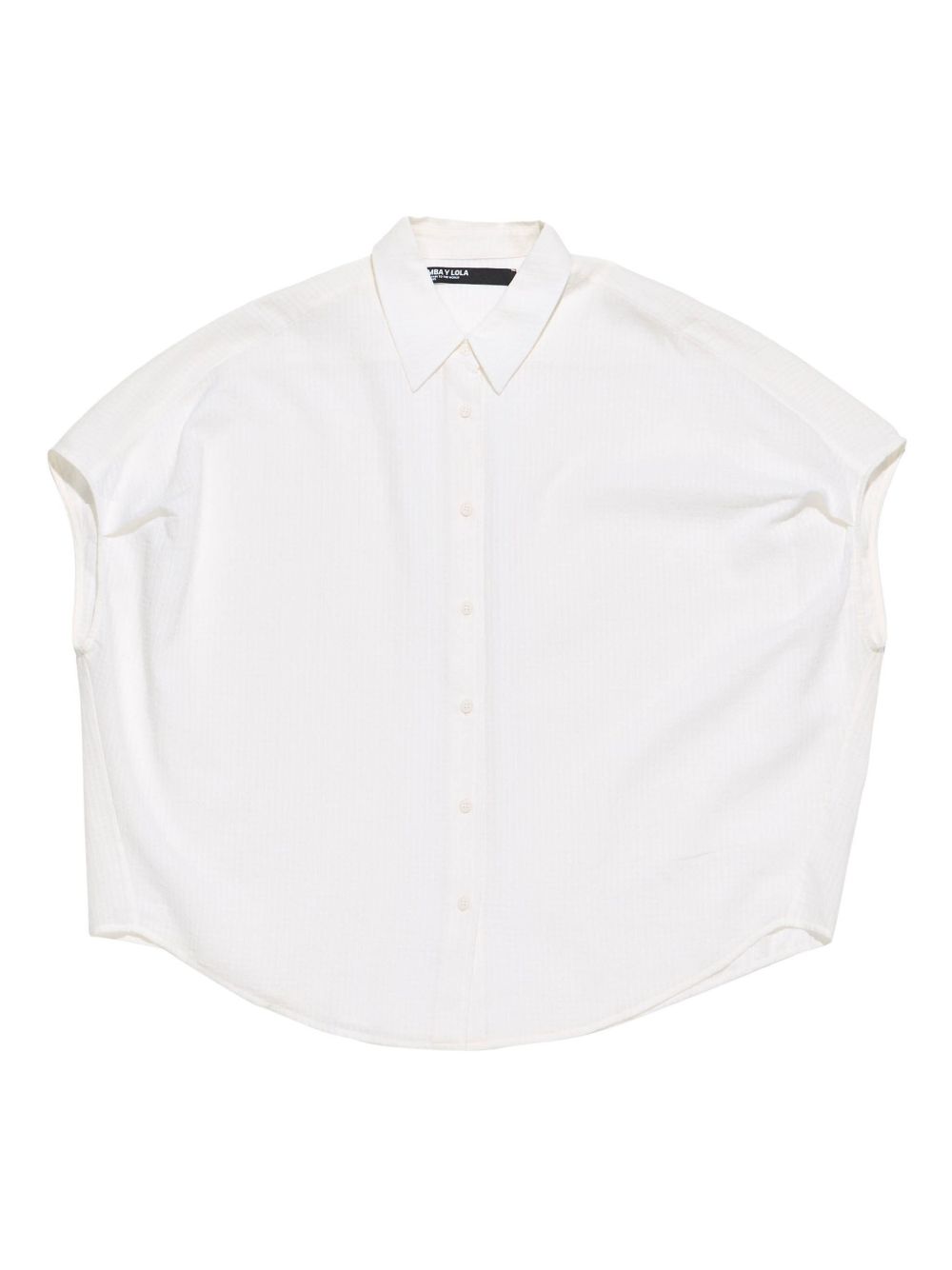 Bimba y Lola textured shirt - White