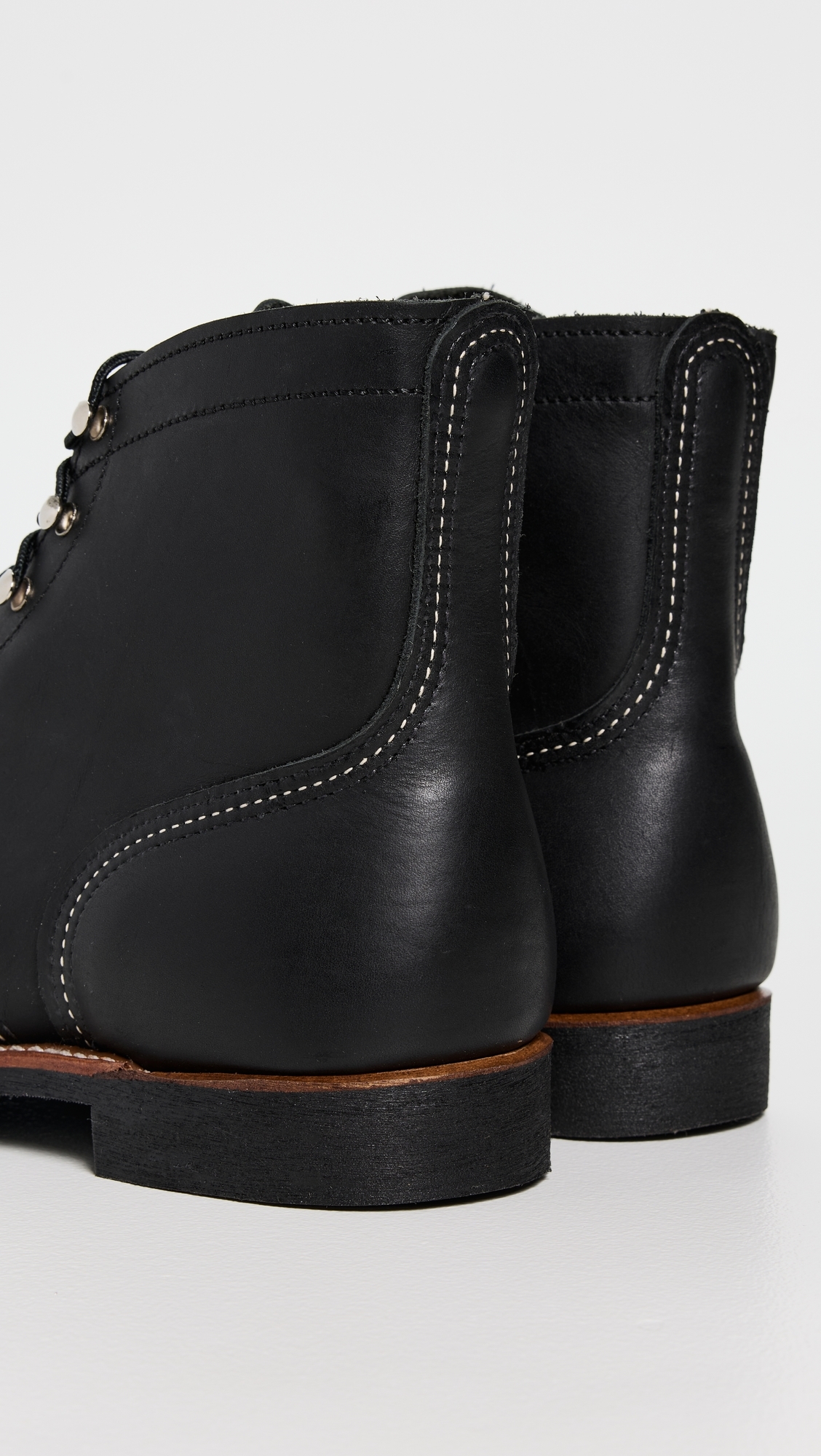 Iron Ranger Harness Leather Boots Black Harness