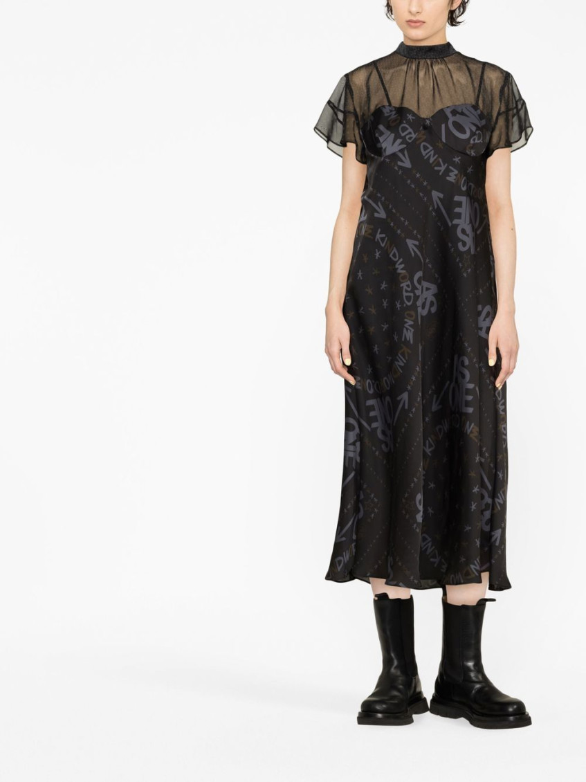 - X Eric Haze Long Dress